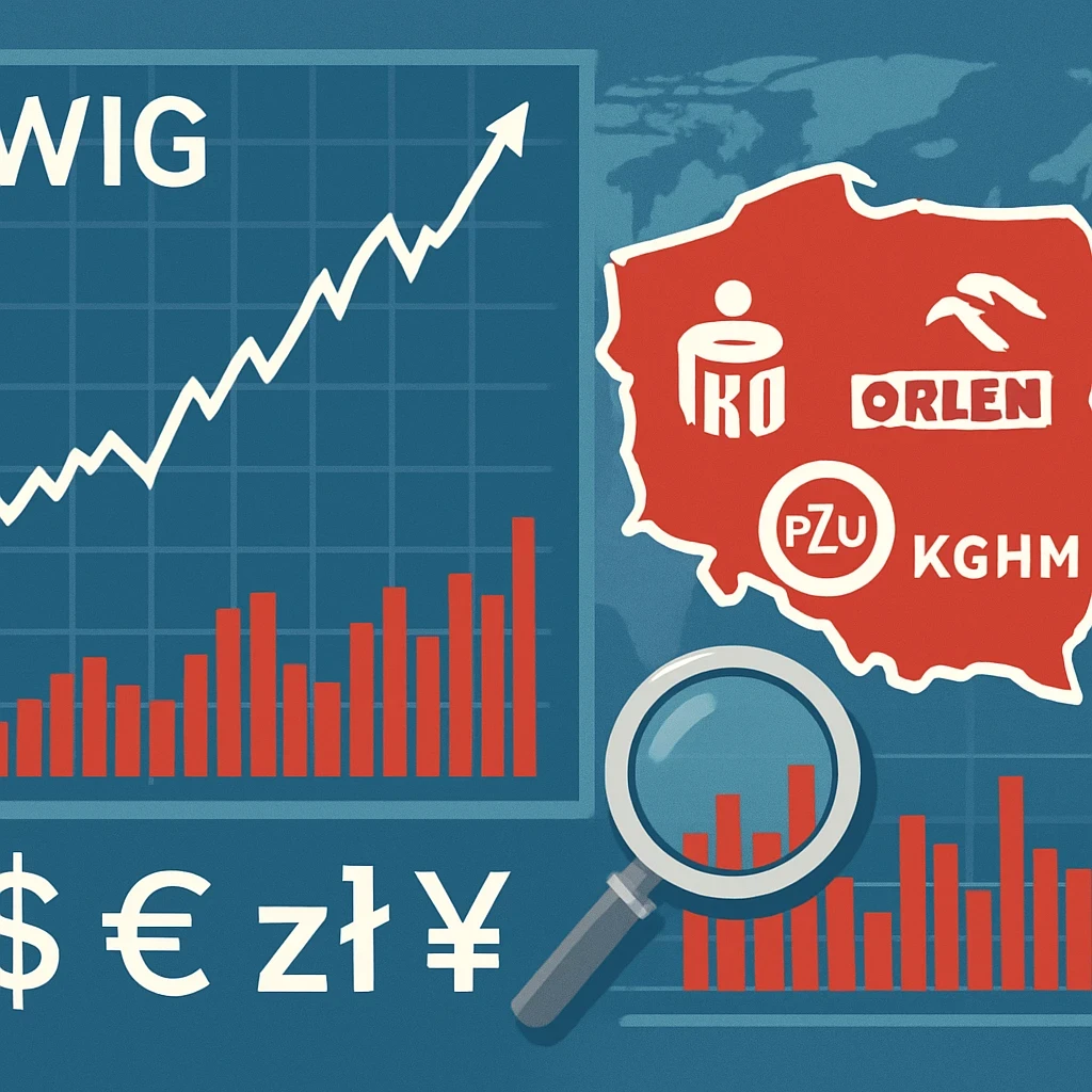 Co wpływa na indeks największych spółek w Polsce?